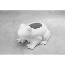Load image into Gallery viewer, Project:  Frog Planter 9" long