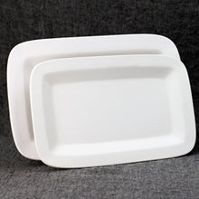 Load image into Gallery viewer, Rectangular Rimmed Platter 14-1/2 X 9-1/2"