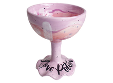 Load image into Gallery viewer, Ruffled Coupe Stemmed Champagne Glass