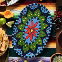 Load image into Gallery viewer, Talavera Oval Platter 16-1/2" x 10-3/4"