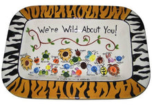 Load image into Gallery viewer, Rectangular Rimmed Platter 14-1/2 X 9-1/2"