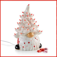 Load image into Gallery viewer, Christmas Tree Light-up Gnome -  13-1/2 tall X 8-1/4 wide
