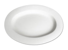 Load image into Gallery viewer, Oval Rimmed Platter 18&quot;
