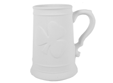 Load image into Gallery viewer, Shamrock Stein - 6&quot; tall (24 oz)
