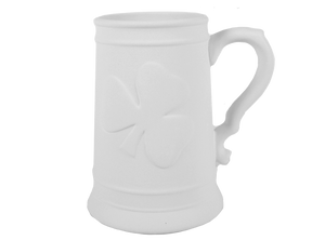 Shamrock Stein - 6" tall (24 oz)