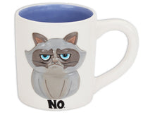 Load image into Gallery viewer, Grumpy Cat Mug 4&quot; tall 16 oz

