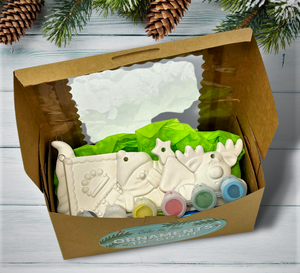 Ornament To-Go Kit - 5 Flat Ornaments