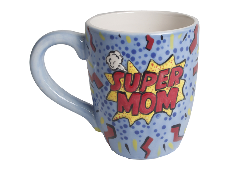 Super Mom Mug (16 ounces)