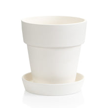 Load image into Gallery viewer, Flower Pot with Saucer 6&quot;
