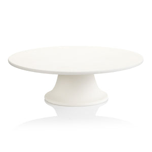 Cake Plate with Pedestal 12" diam, X 4" tall