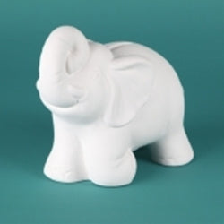 Retro Elephant Bank (7" long)