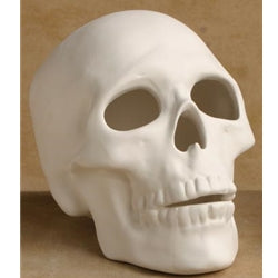 Skull Figurine 8" tall