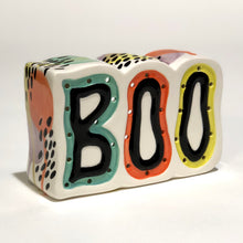 Load image into Gallery viewer, Votive Boo Plaque (7&quot; long, 4-1/2&quot; tall)
