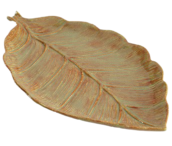 Banana Leaf Platter 15-1/4