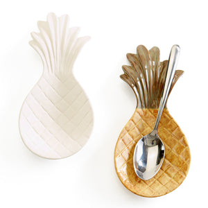 Pineapple Spoon Rest 8-3/4" long