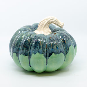 LARGE SQUATTY GOURD 8-1/4 DIAM