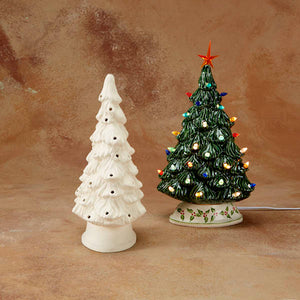 Shelf Tree w/ light kit - 11-1/2" Tall