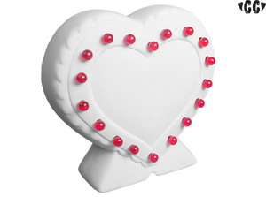 Light-Up Heart Lamp