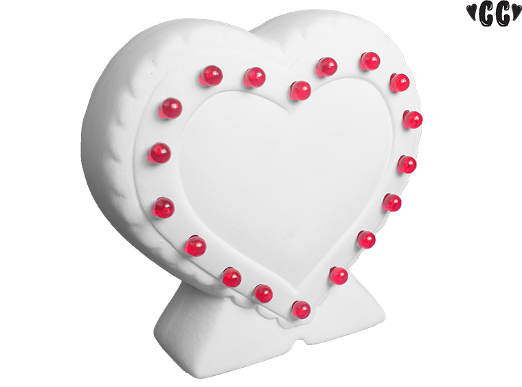 Light-Up Heart Lamp