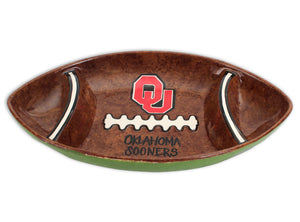 LARGE FOOTBALL PLATTER