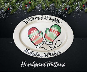 Personalized Holiday Platters Design Selection - 8 Options