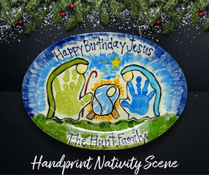 Personalized Holiday Platters Design Selection - 8 Options