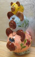 Load image into Gallery viewer, Pig Pile Bank - 9&quot; tall
