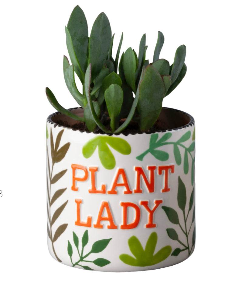 Plant Lady Planter 6-1/4