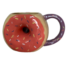 Load image into Gallery viewer, Donut Mug 3-3/4&quot; tall
