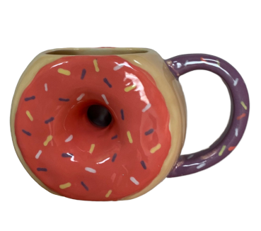 Donut Mug 3-3/4