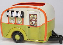 Load image into Gallery viewer, Vintage Camper Container - 10&quot; long x 6&quot; high
