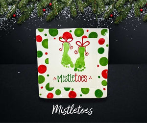 Personalized Holiday Platters Design Selection - 8 Options