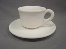 Load image into Gallery viewer, Flared Cup and Saucer 2-1/2&quot; tall
