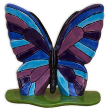 Load image into Gallery viewer, Butterfly on Leaf 6&quot; tall
