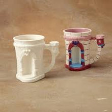 Load image into Gallery viewer, Castle Mug 4-1/2&quot; tall
