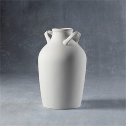 Double Handle Jug Vase 8-1/4 tall