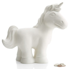 Load image into Gallery viewer, Unicorn Biggy Bank - 9-1/2&quot; tall
