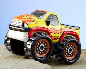 Monster Truck Bank 7" long