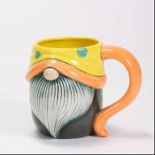 Gnome Mug 4-1/4