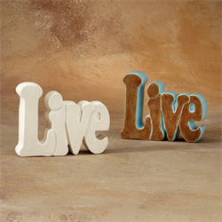 Live Word Plaque