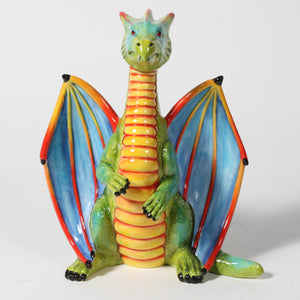 Upright Dragon Bank - 9-1/2" tall