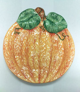 Pumpkin Plate (13" Diameter)