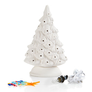 Shelf Tree w/ light kit - 11-1/2" Tall