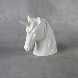 Unicorn Head Bank 8-1/2" tall